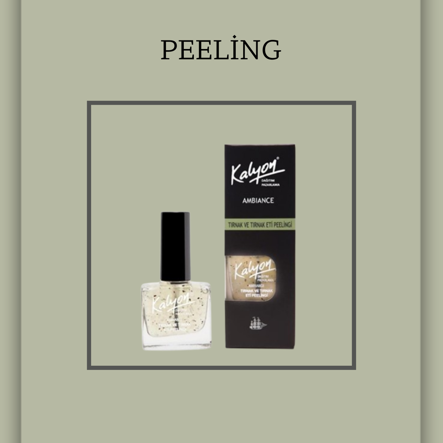 Kalyon Tırnak Bakım Seti İçeriği - Yağ, Temizleyici, Peeling 11ml