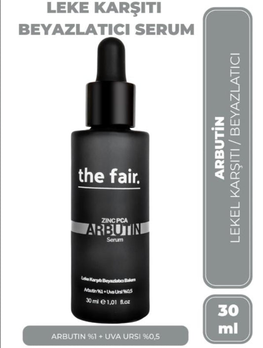 Arbutin Cilt Tonu Eşitleyici Leke Karşıtı Vegan Cilt Serumu