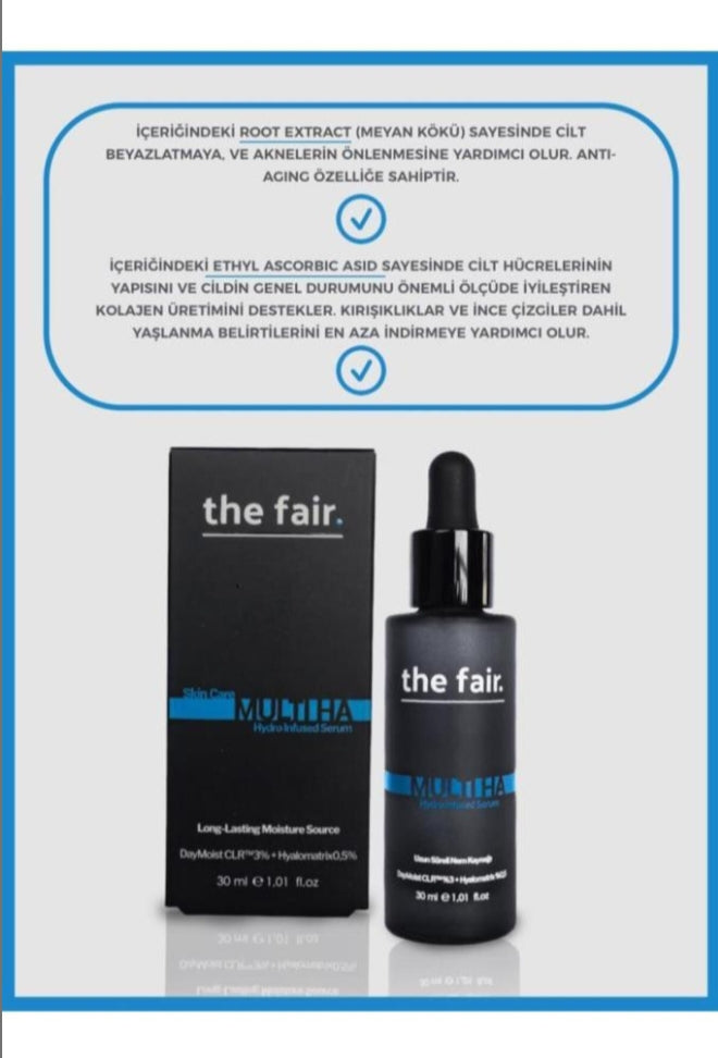 Multi HA Hydro Infused Hyalüronik Asit Vegan Nemlendirici Cilt Serumu