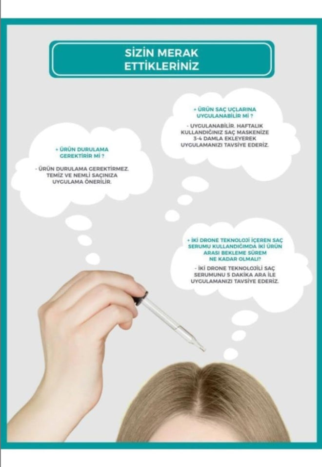Drone-Targeted Argan Besleyici Vegan Saç Serumu