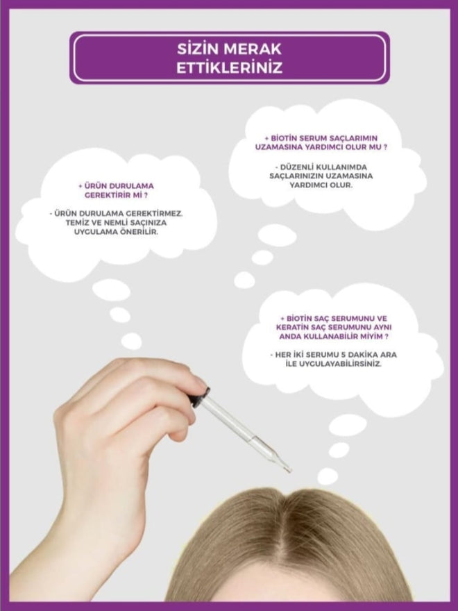 The fair. Drone-targeted Biotin Hızlı Uzama ve Dökülme Önleyici