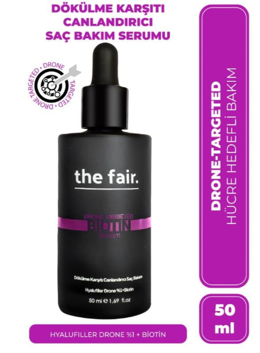 The fair. Drone-targeted Biotin Hızlı Uzama ve Dökülme Önleyici