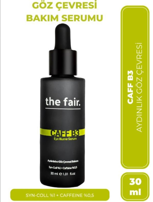 The Fair Caff-B3 Eye Illume Vegan Göz Çevresi Serumu 30 ml