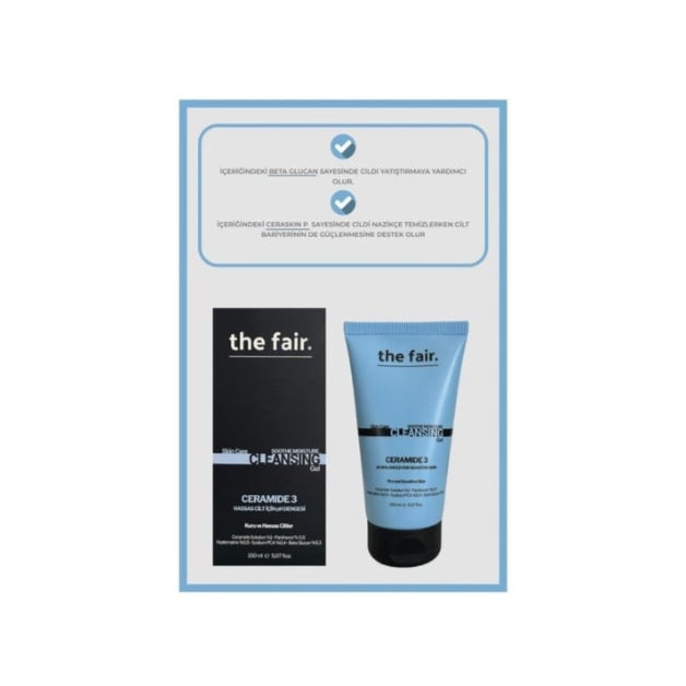 The Fair Ceramide 3 Hassas ve Kuru Cilt Temizleme Jeli