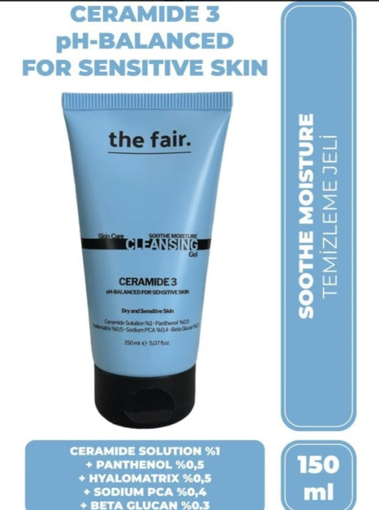 The Fair Ceramide 3 Hassas ve Kuru Cilt Temizleme Jeli