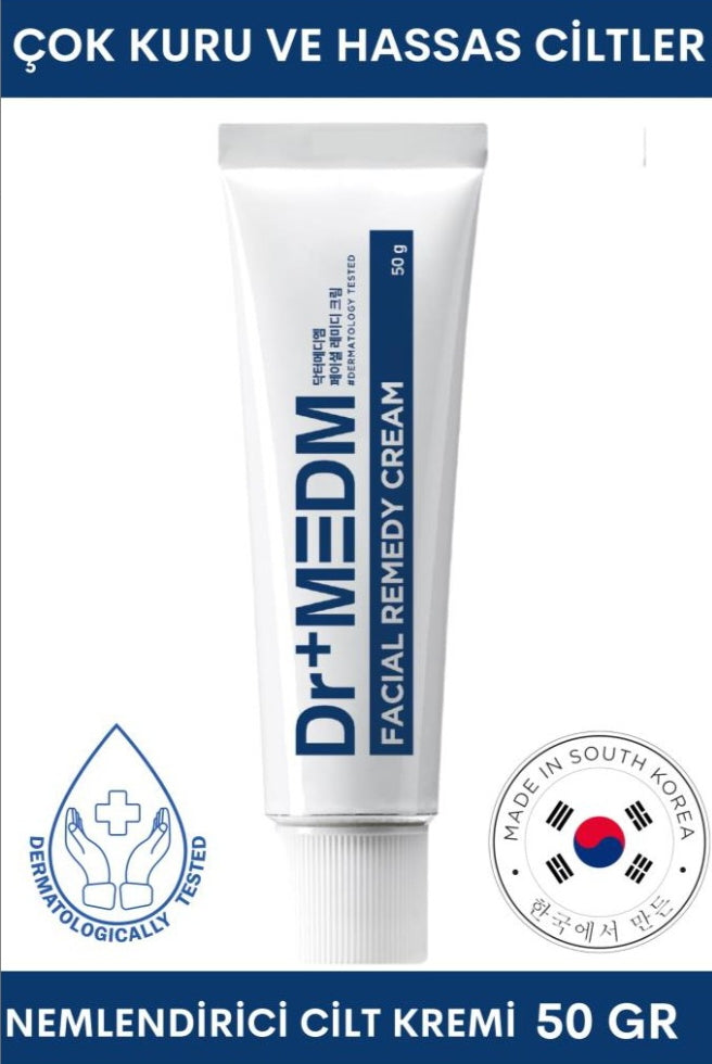 DERMAL Dr+ MEDM Facial Remedy Kuru ve Hassas Ciltler için Yüz Kremi 50 GR