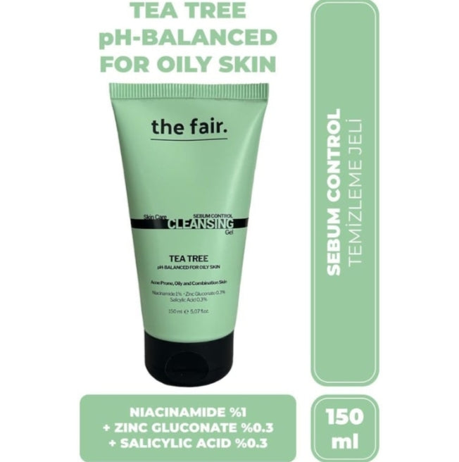 The Fair AHABHA Peel Bright Vegan Leke Giderici Cilt Serumu ve The Fair Çay Ağacı Ve Salisilik Asit İçerikli Sebum Dengeleyici