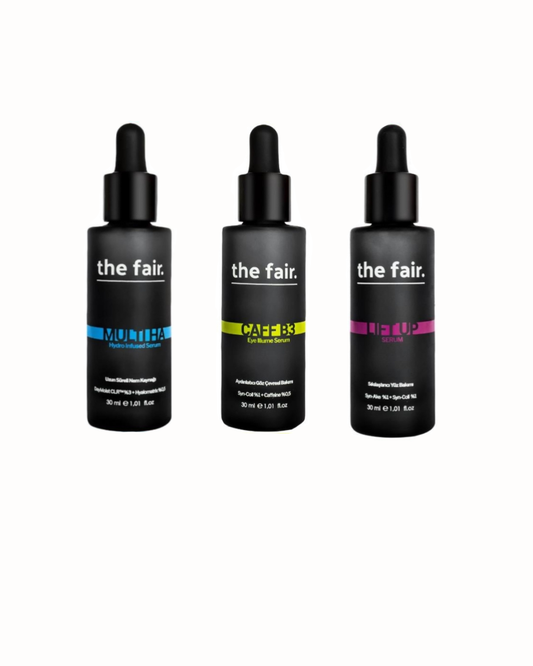 The Fair Göz Çevresi + Yoğun Nem + Yaşlanma Karşıtı Serumu 3'lü Set