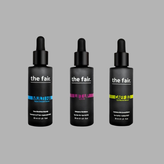 The Fair 3'lü Serum Seti - Göz Çevresi, Yoğun Nem ve Yaşlanma Karşıtı bakım