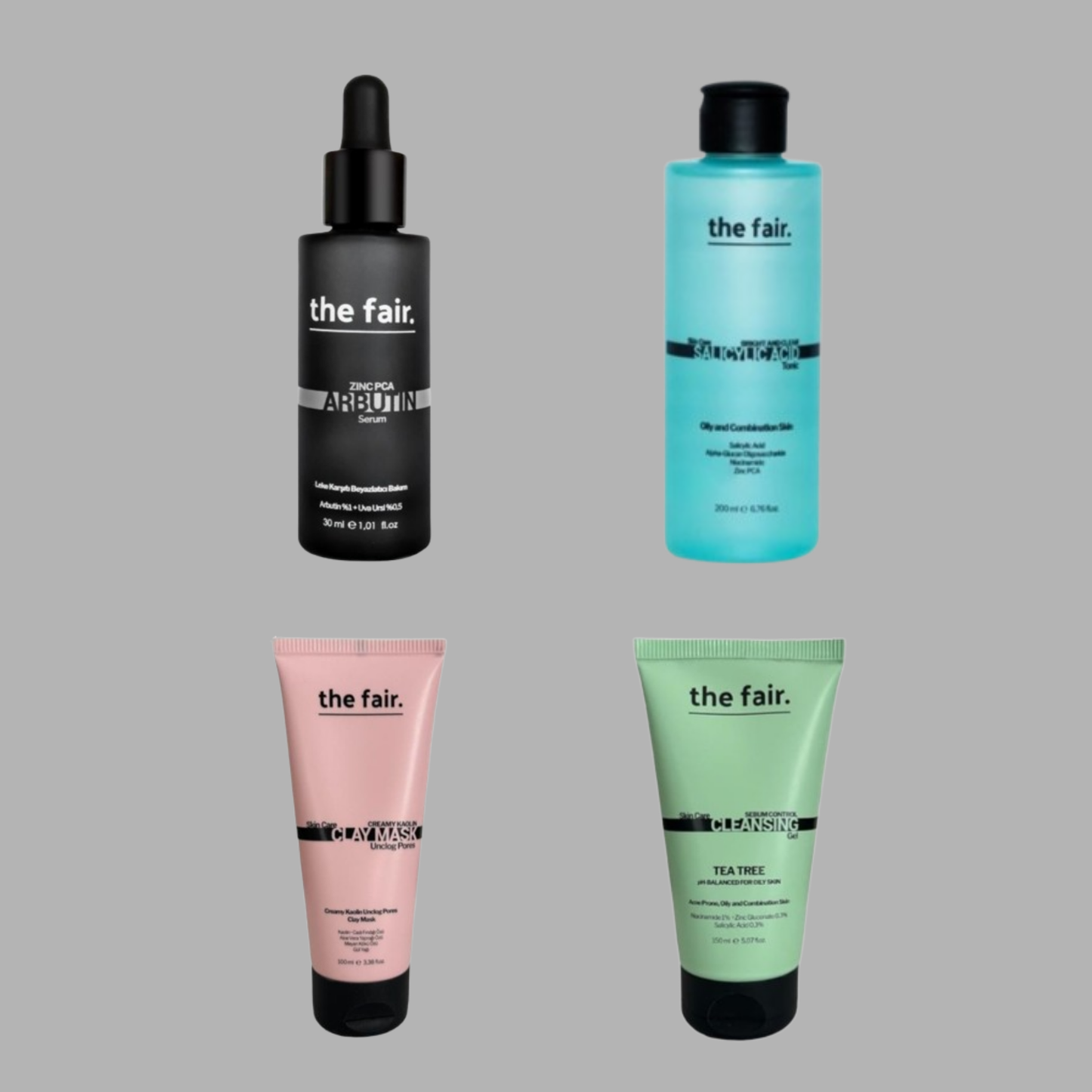 The Fair 3'lü Serum Seti - Göz Çevresi, Yoğun Nem ve Yaşlanma Karşıtı bakım