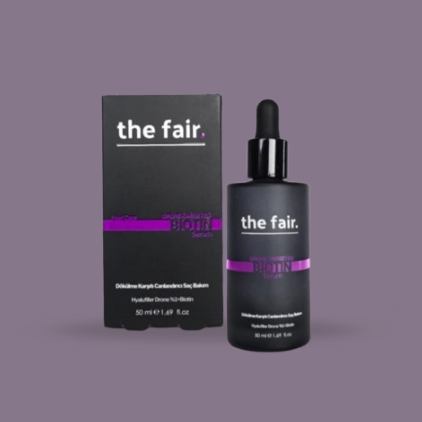 The Fair Biotin Saç Serumu - Saç dökülmesini önler ve hızlı uzamayı destekler