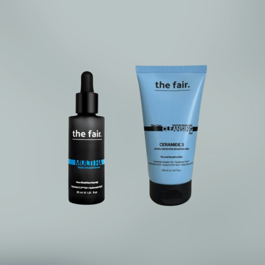 The Fair Yoğun Nem Serumu + Temizleme Jeli Seti - Komple nemlendirme ve temizlik