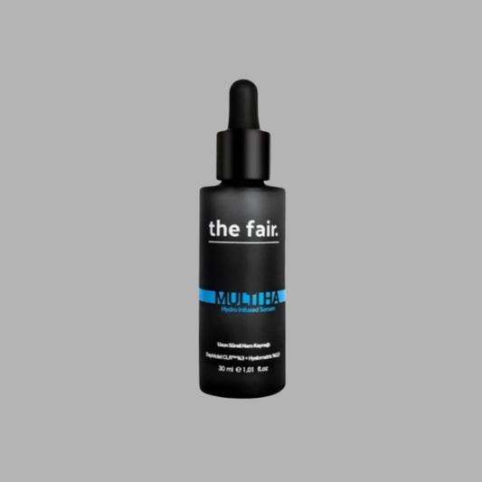The Fair Serum Seti Caff-B3 göz serumu, Multi HA ve Lift-Up serum içerir