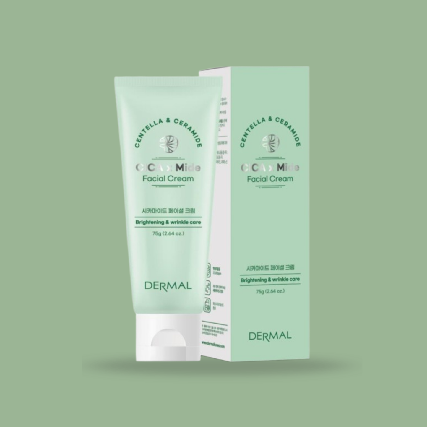 DERMAL CICAXMIDE Aydınlatıcı Kırışıklık Kremi - Hassas ciltler için sakinleştirici bakım